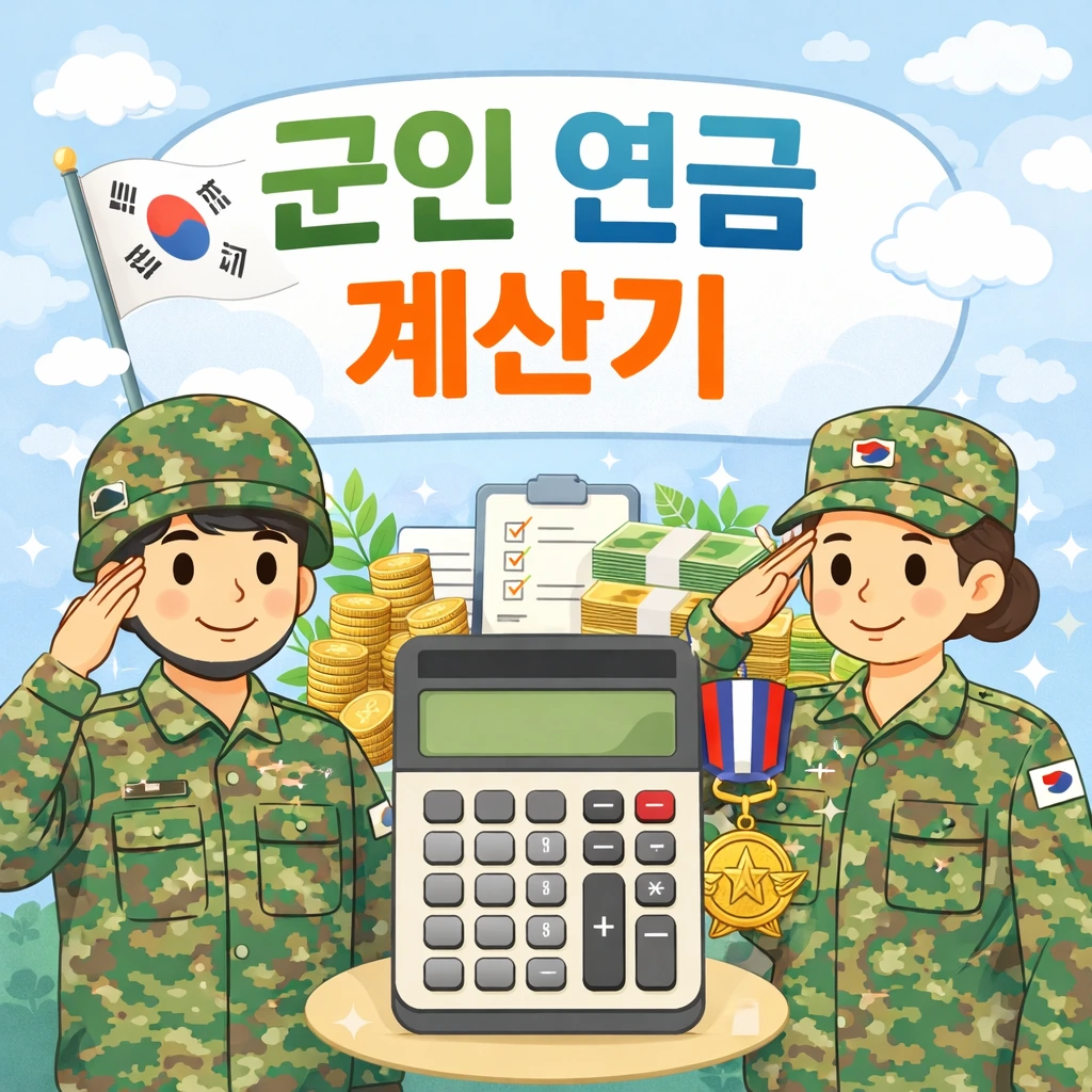 군인 연금 계산기 2 군인 연금 계산기