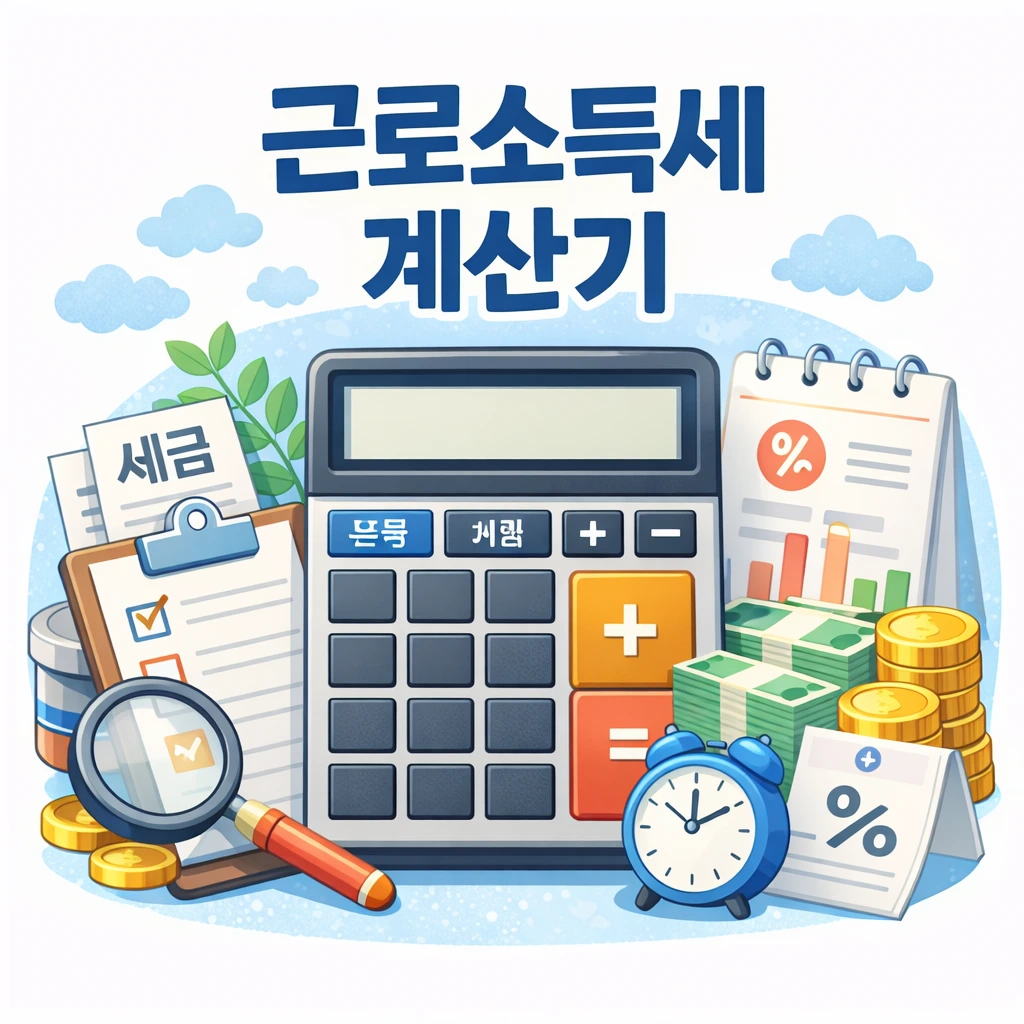 근로소득세 계산기 – 총급여로 소득세·지방소득세를 간편 추정 2 근로소득세 계산기
