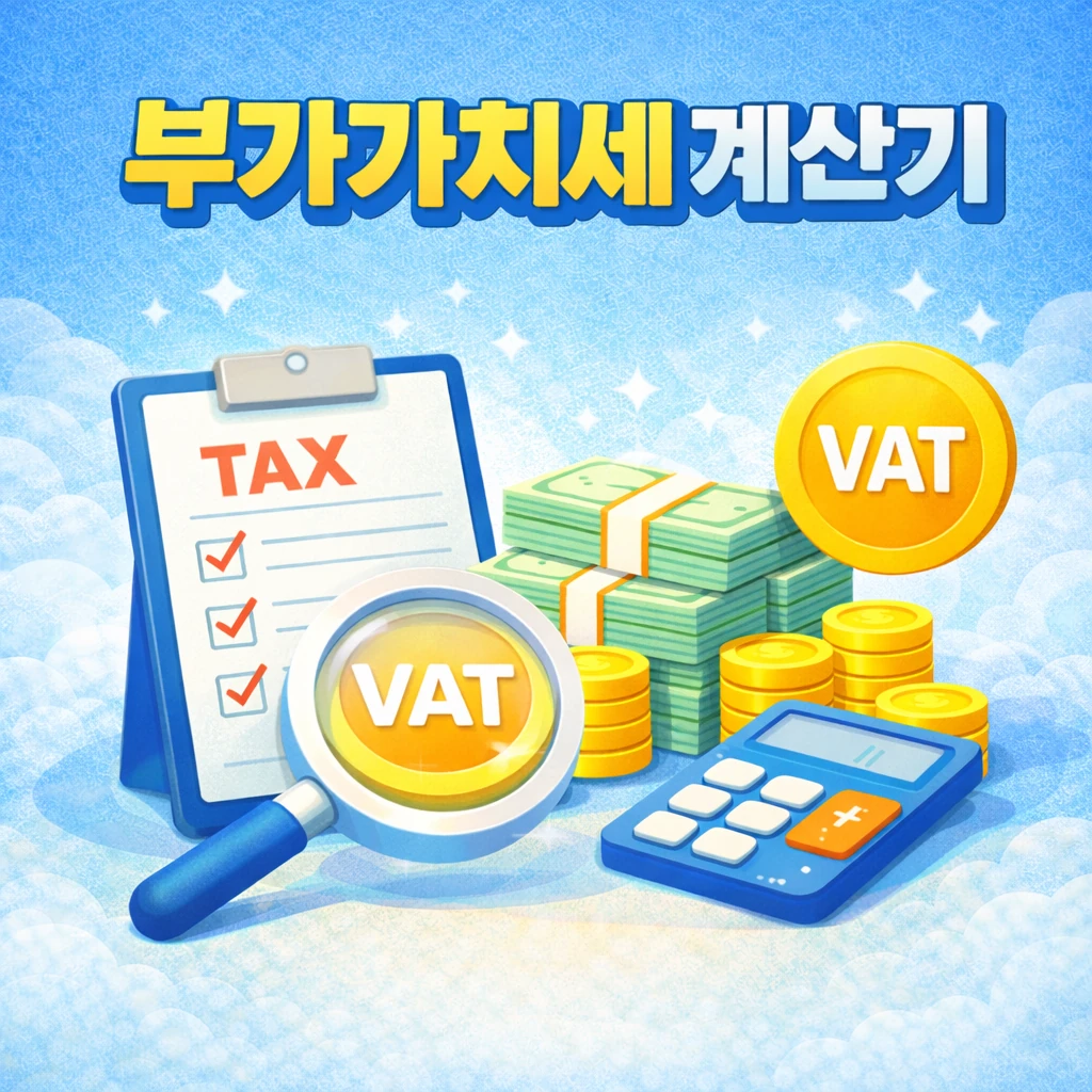 부가가치세 계산기 – 매출·매입만 입력하면 납부/환급을 무료로 간편 계산 2 부가가치세 계산기