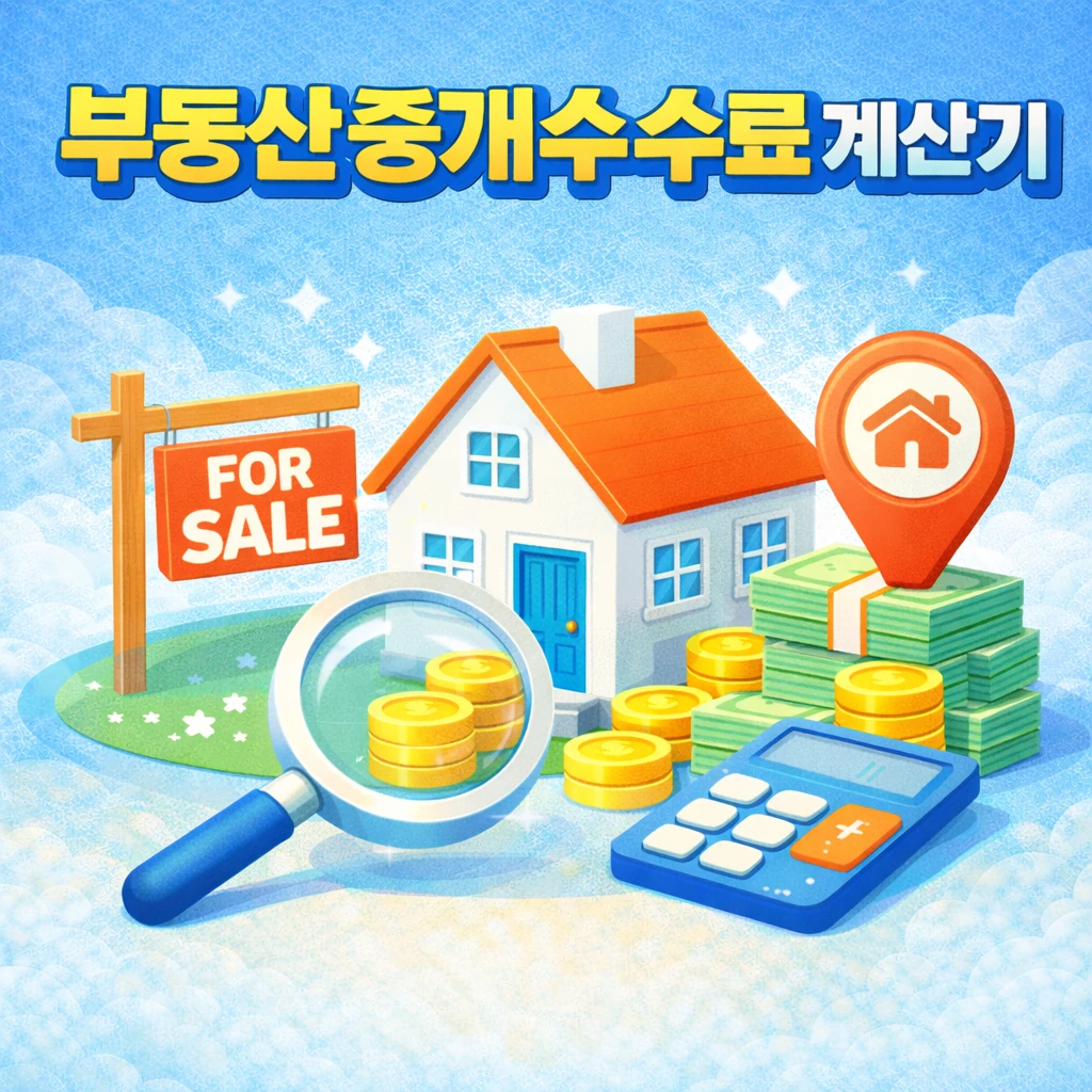 부동산 중개수수료 계산기 – 매매·전세·월세 복비를 무료로 간편 계산 2 부동산 중개수수료 계산기