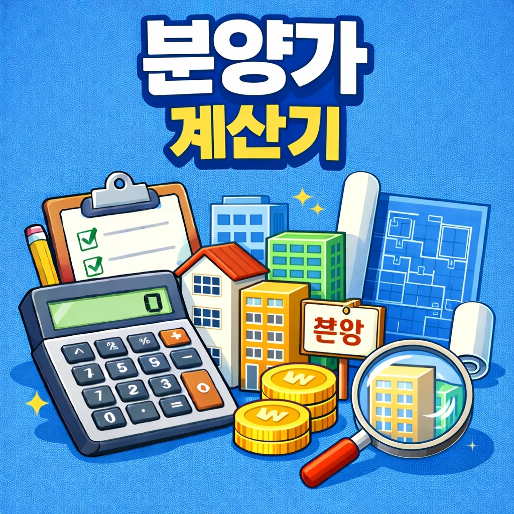 분양가 계산기 – 공급가·부가세·옵션·취득세까지 총 비용과 납부 스케줄 한 번에 2 분양가 계산기