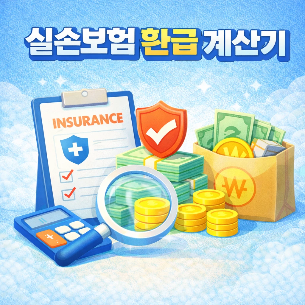 실손보험 환급 계산기 – 자기부담금·보상비율·한도까지 무료로 바로 계산 2 실손보험 환급 계산기