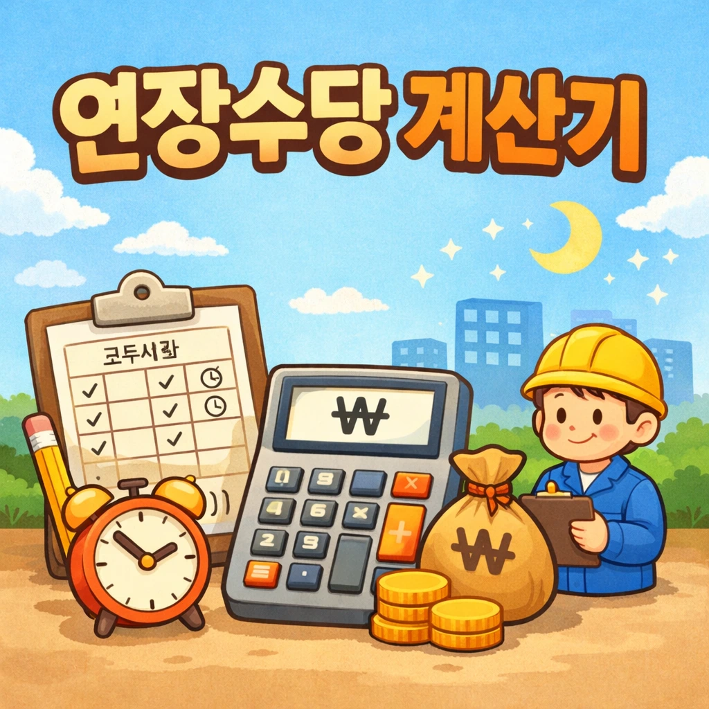 연장수당 계산기 | 무료 계산으로 내 초과근무 수당 확인하기 2 연장수당 계산기