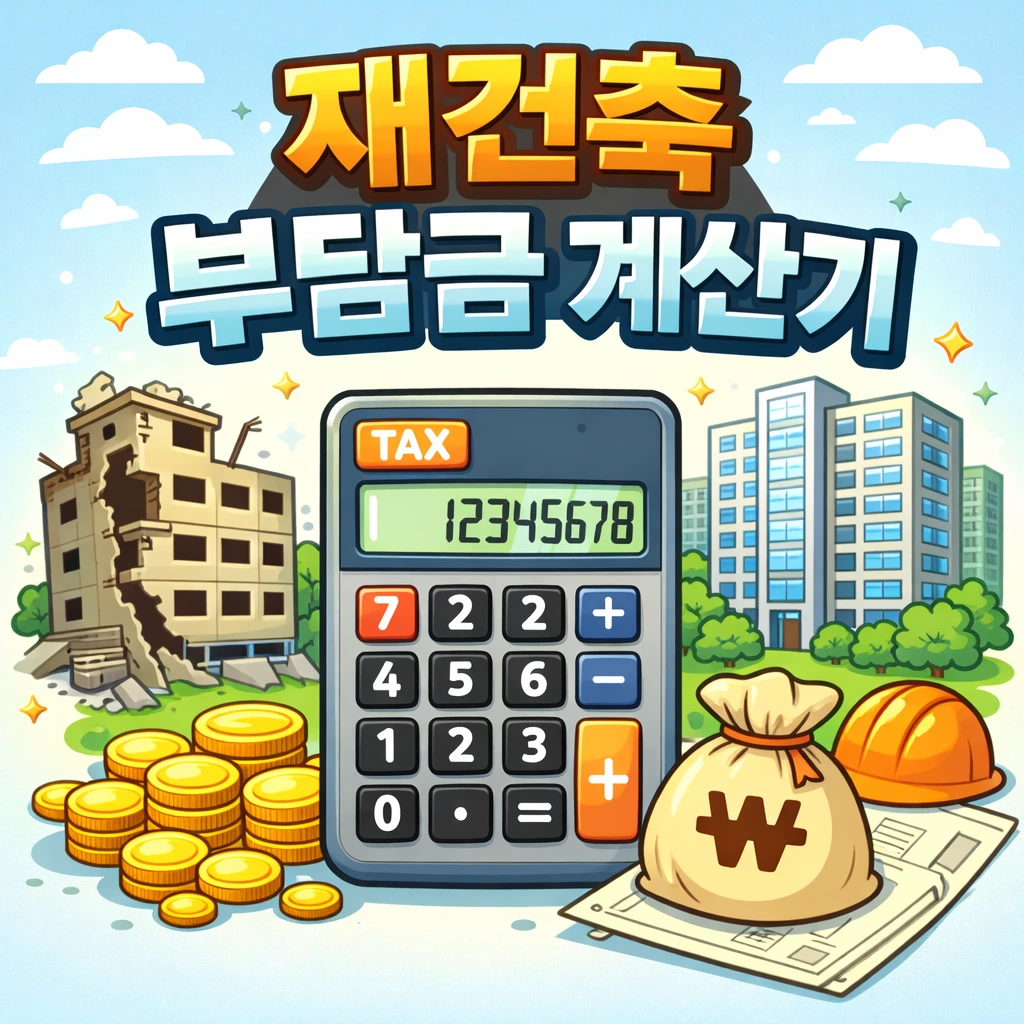 재건축 부담금 계산기 – 초과이익 환수 예상액을 무료로 간편 계산 2 재건축 부담금 계산기