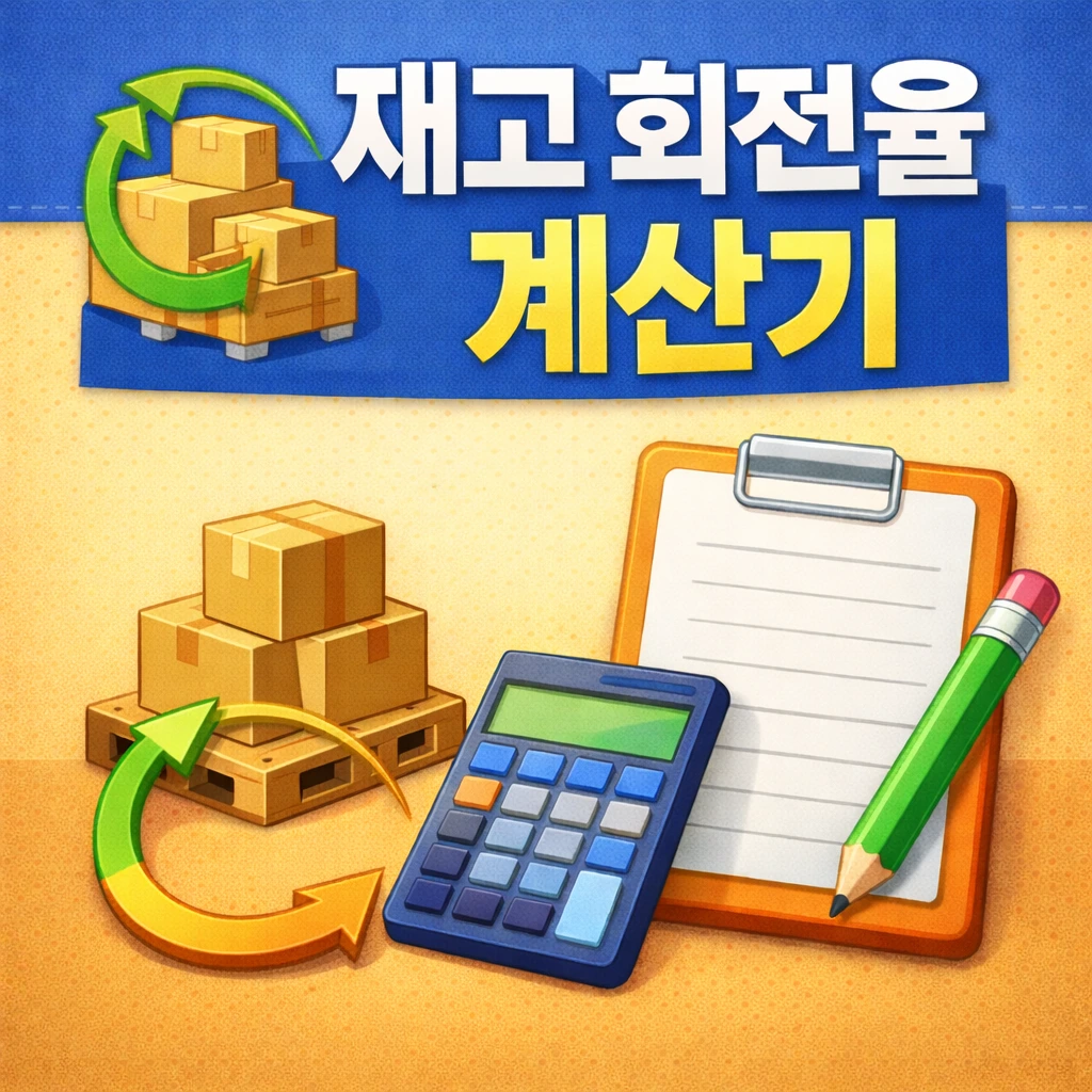 재고 회전율 계산기 2 재고 회전율 계산기