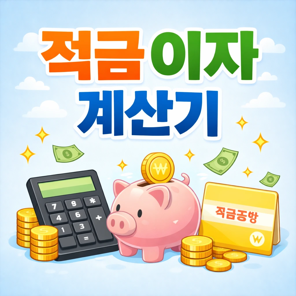 적금 이자 계산기 – 만기 수령액(세전·세후) 바로 계산 2 적금 이자 계산기