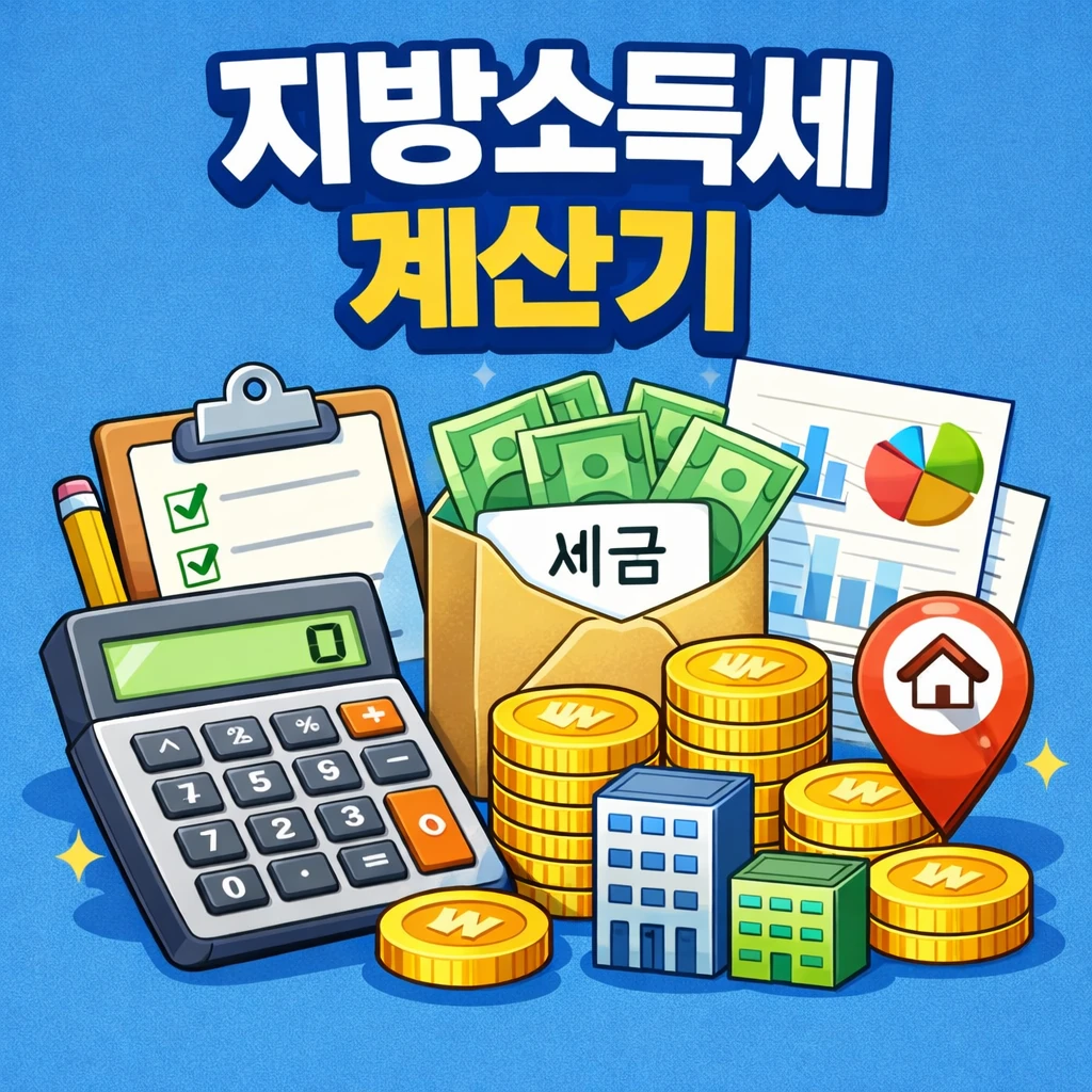 지방소득세 계산기 2 지방소득세 계산기