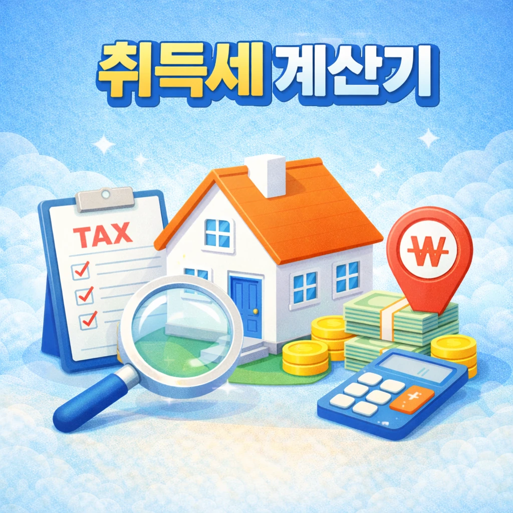 취득세 계산기 – 주택·다주택 중과까지 무료로 바로 계산 2 취득세 계산기