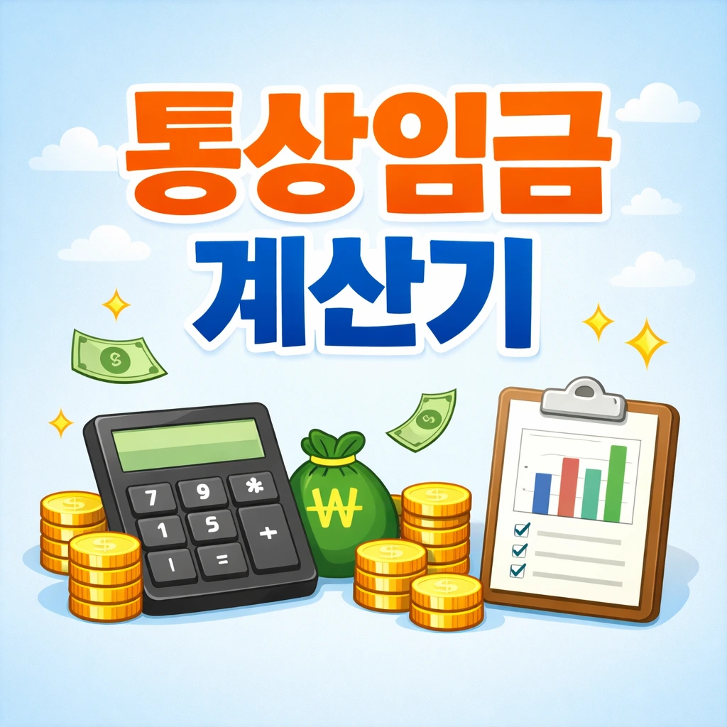 통상임금 계산기 – 시급·일급·월급 기준 한 번에 계산 2 통상임금 계산기