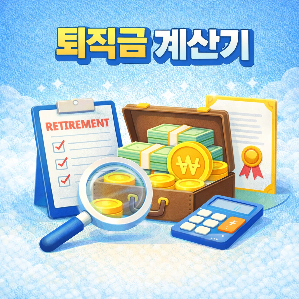 퇴직금 계산기 – 평균임금 기준으로 간편 계산 2 퇴직금 계산기