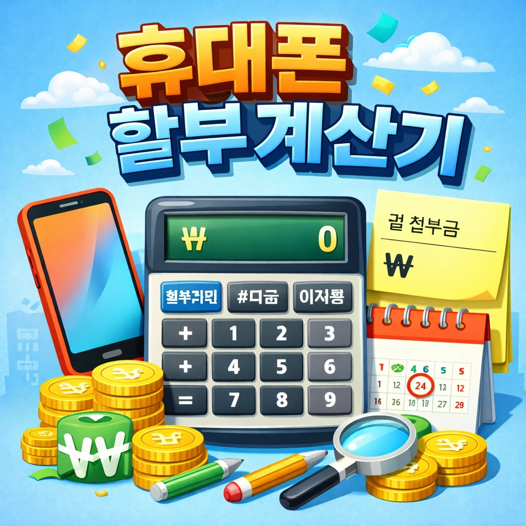 휴대폰 할부 계산기 2 휴대폰 할부 계산기