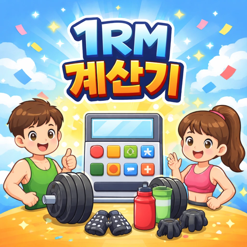 1RM 계산기 – 1회 최대중량(One Rep Max) 무료·간편 추정 2 1rm 계산기