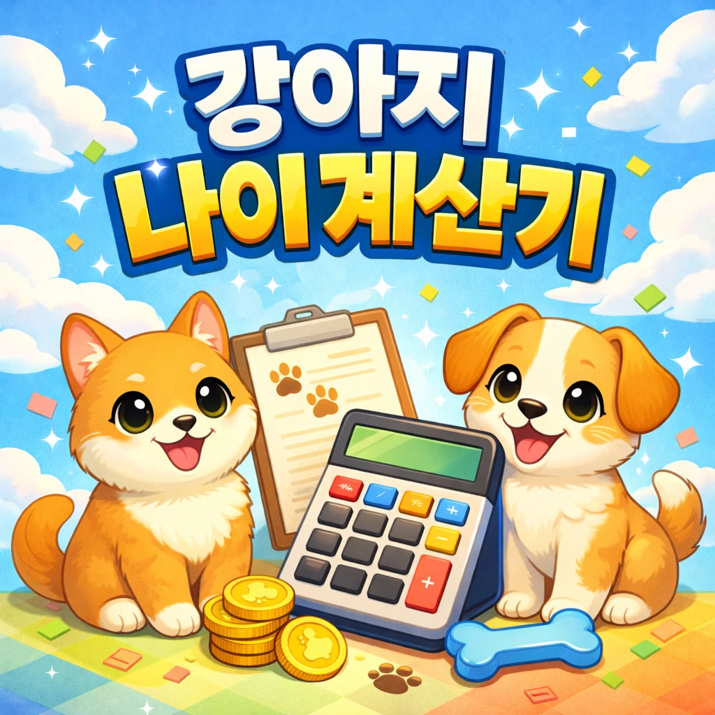 강아지 나이 계산기 – 사람 나이로 무료·간편하게 바로 계산 2 강아지 나이 계산기