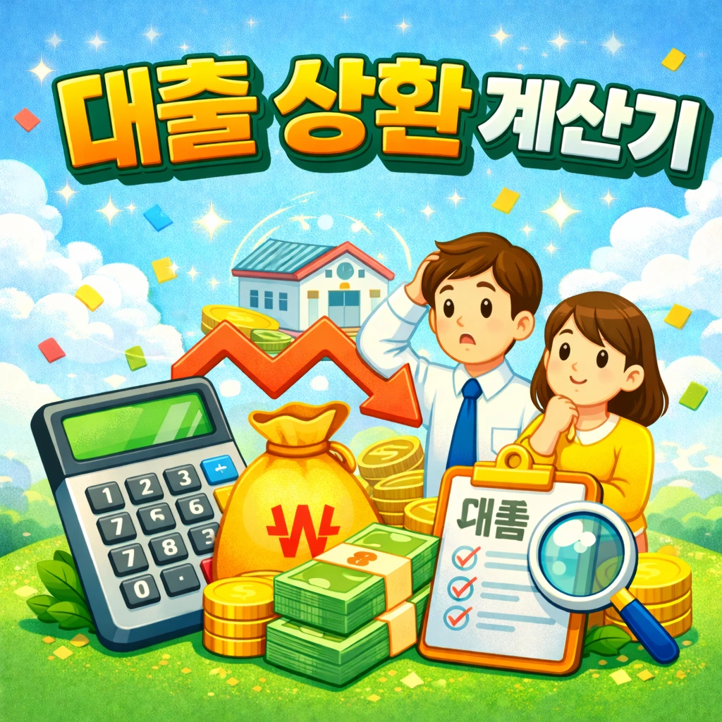 대출 상환 계산기 – 월 납부액·총이자·잔액 추이를 바로 계산 2 대출 상환 계산기
