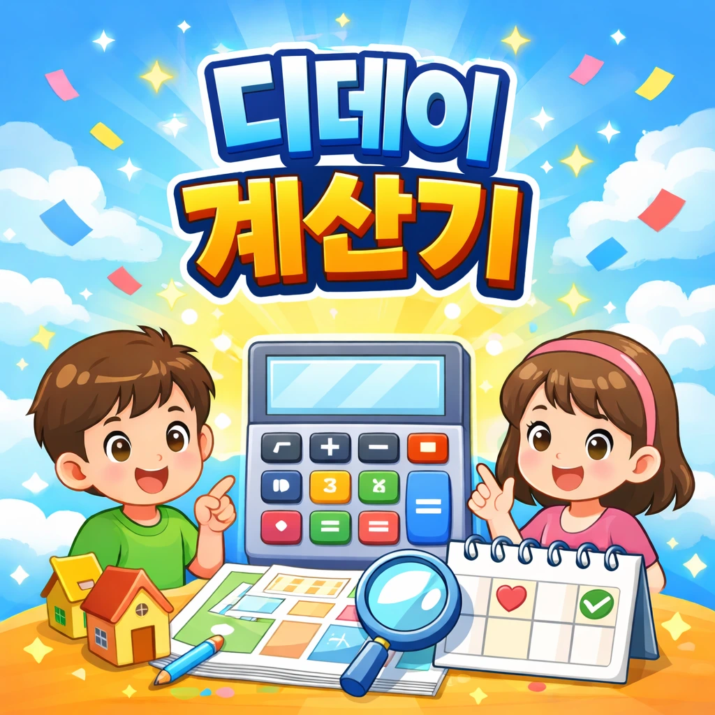 디데이 계산기 – D- / D+ / D-DAY 무료·간편 계산 2 디데이 계산기