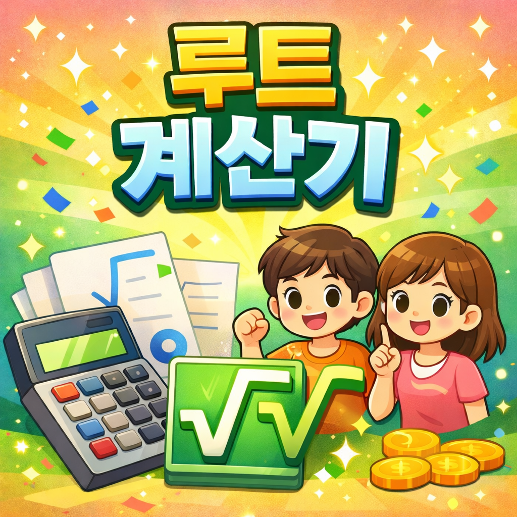 루트 계산기 | 무료 계산기 2 루트 계산기
