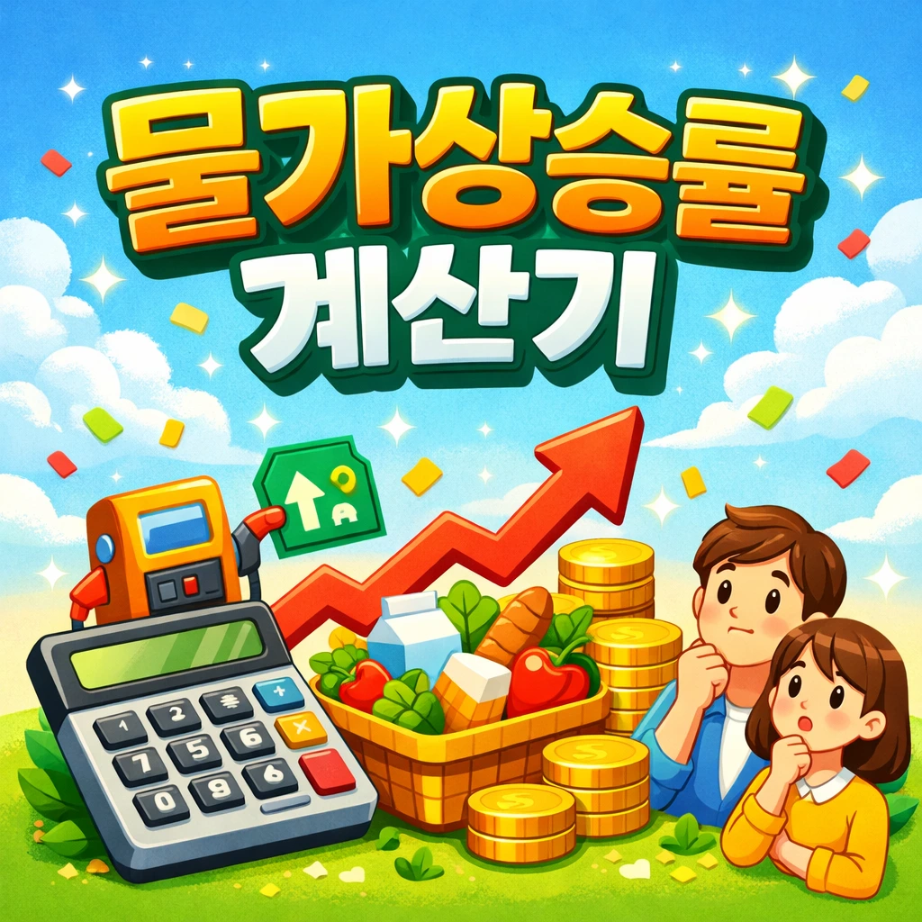 물가상승률 계산기 – 과거 돈의 현재 가치는? 2 물가상승률 계산기