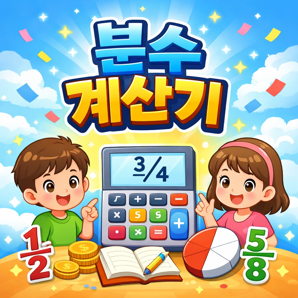분수 계산기 – 더하기·빼기·곱하기·나누기 한 번에 계산 2 분수 계산기