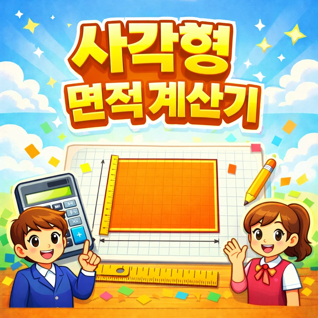 사각형 면적 계산기 – 가로·세로 입력으로 면적(㎡) 바로 계산 2 사각형 면적 계산기