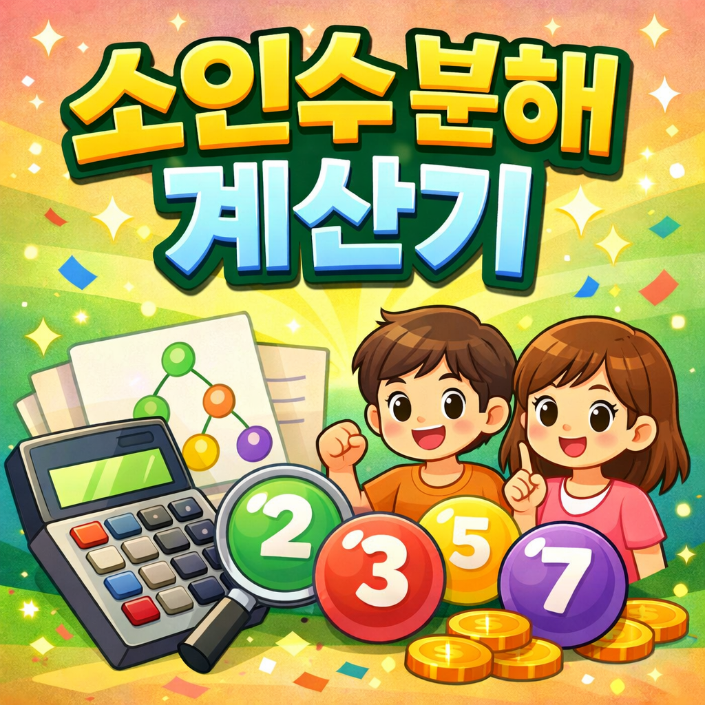 소인수 분해 계산기 | 무료 계산기 2 소인수 분해 계산기