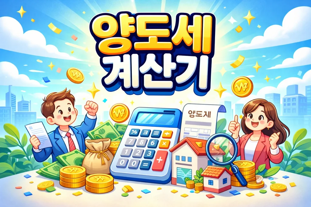 양도세 계산기: 매도 전 “대략 얼마 내는지” 무료·간편하게 바로 계산 2 양도세 계산기