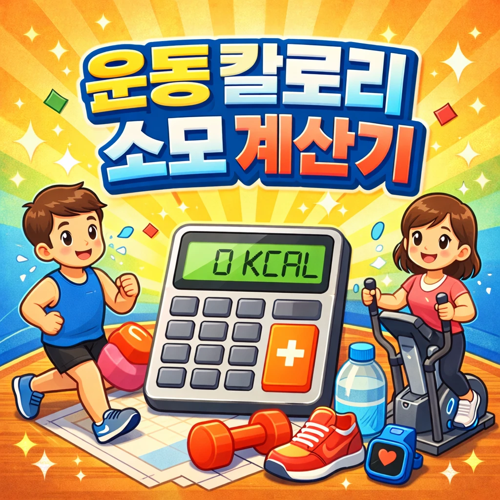 운동 칼로리 소모 계산기 (MET 기반) 2 운동 칼로리 소모 계산기