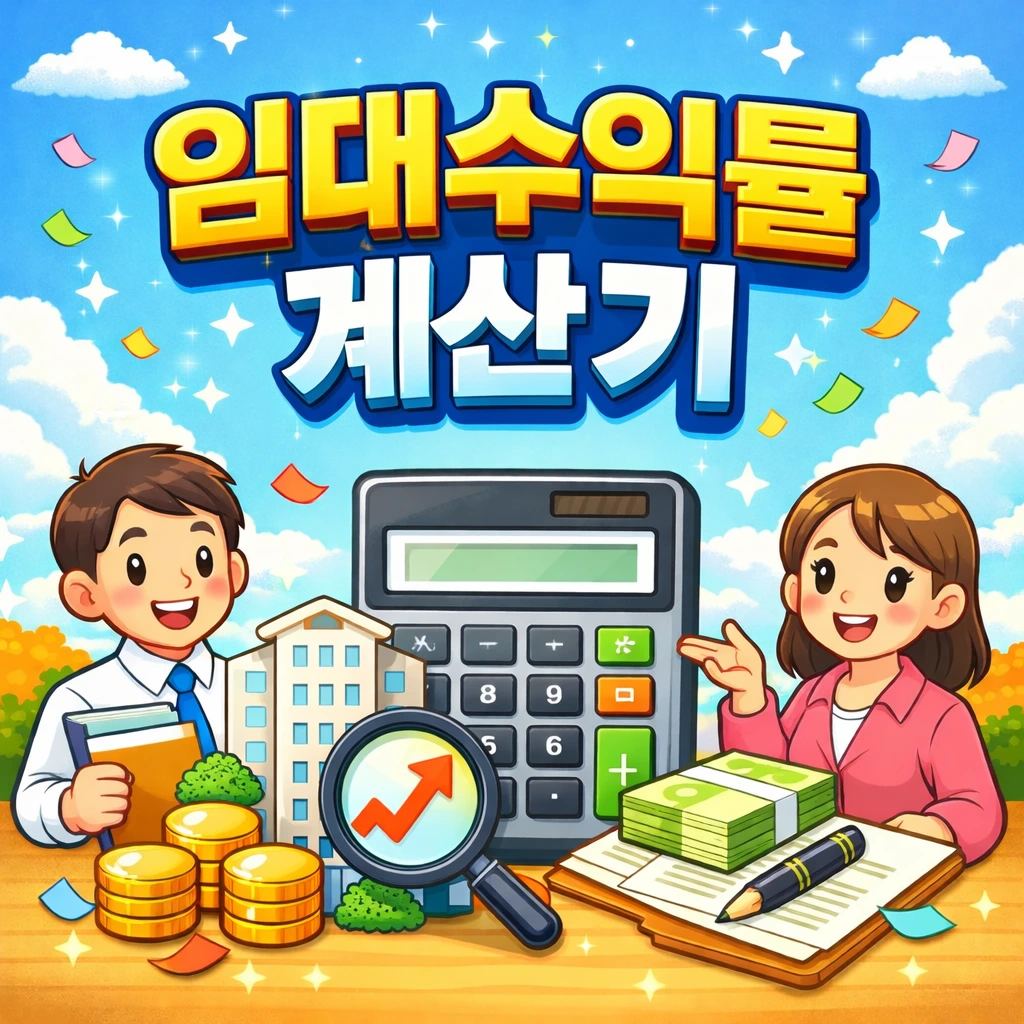 임대수익률 계산기 – 월세·비용·공실률까지 반영해 바로 계산 2 임대수익률 계산기