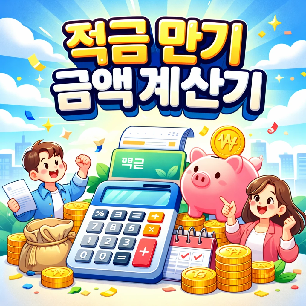 적금 만기 금액 계산기: 세전·세후 수령액을 무료로 간편하게 2 적금 만기 금액 계산기