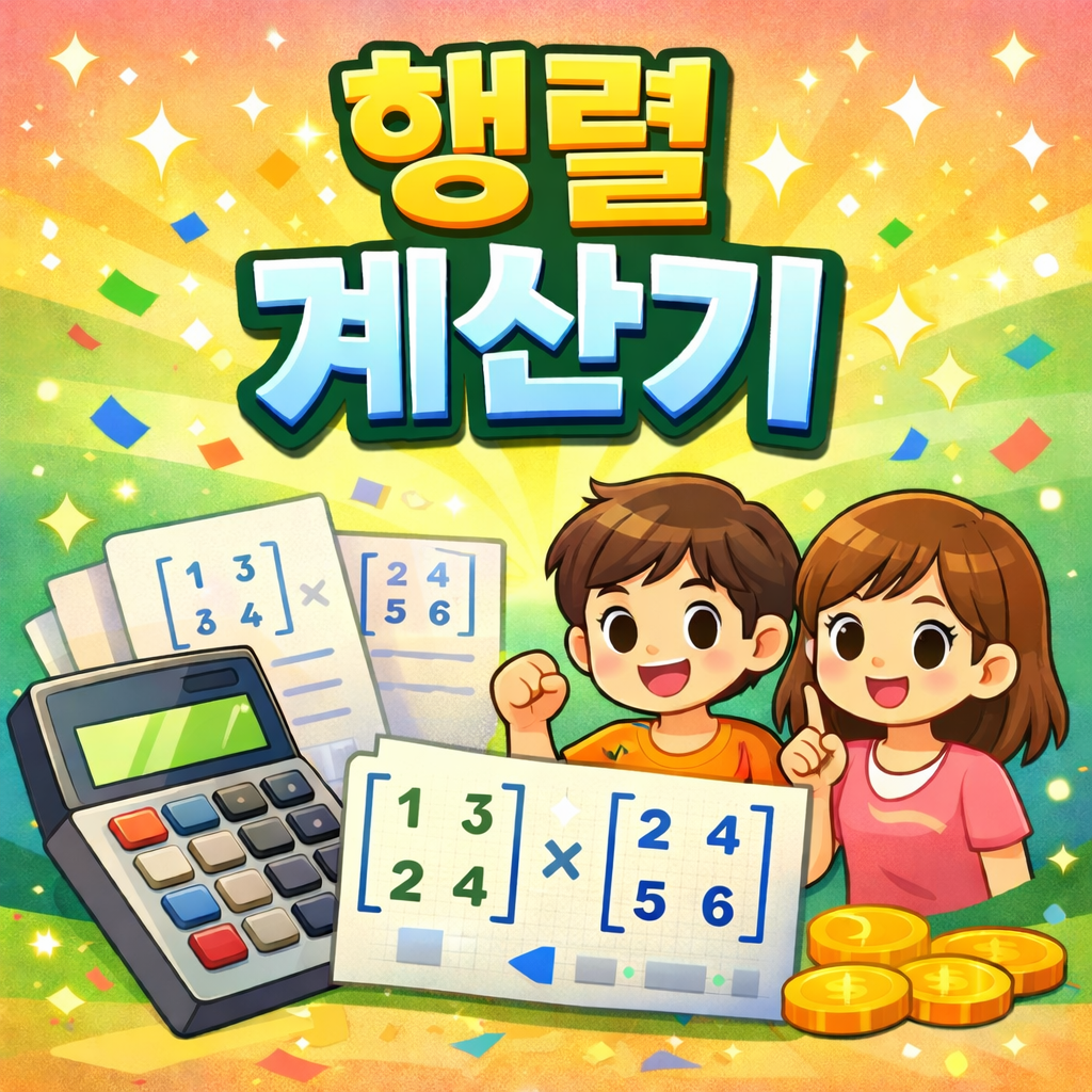 행렬 계산기 | 무료 계산기 2 행렬 계산기
